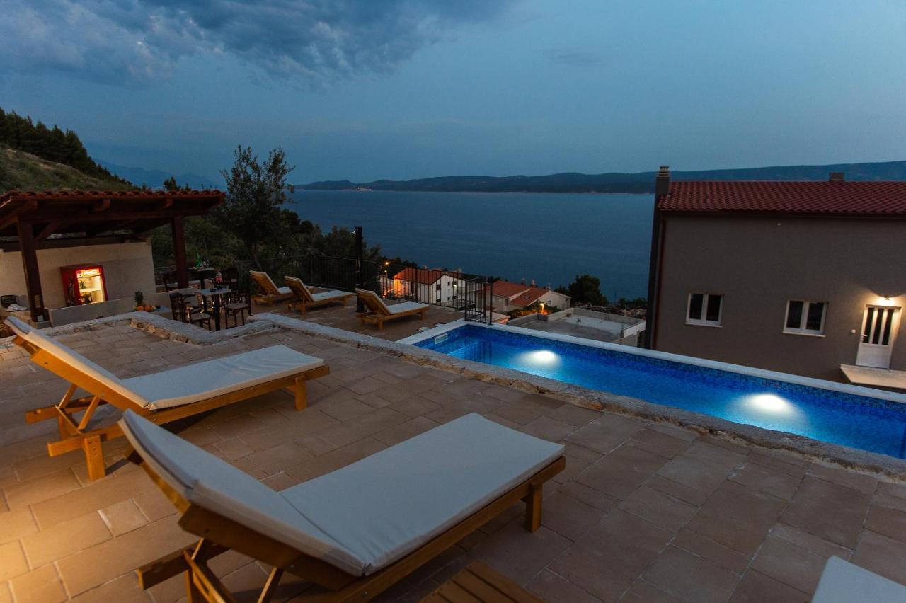 Exclusive Villa Almissa With Swimming Pool And Sea View Lokva Rogoznica Zewnętrze zdjęcie