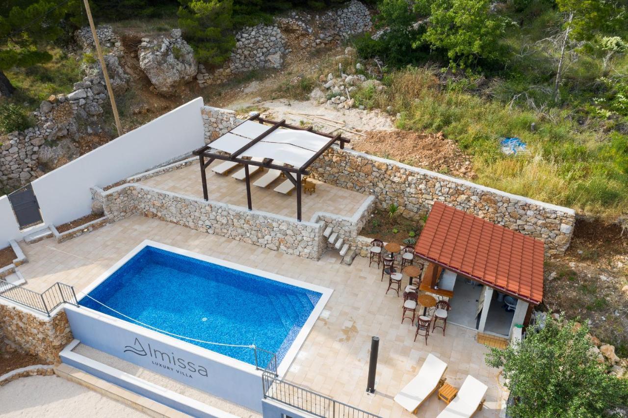 Exclusive Villa Almissa With Swimming Pool And Sea View Lokva Rogoznica Zewnętrze zdjęcie