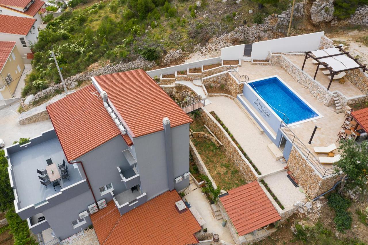 Exclusive Villa Almissa With Swimming Pool And Sea View Lokva Rogoznica Zewnętrze zdjęcie
