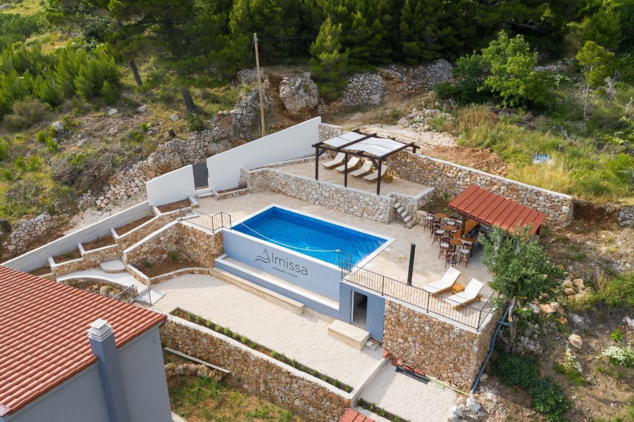 Exclusive Villa Almissa With Swimming Pool And Sea View Lokva Rogoznica Zewnętrze zdjęcie