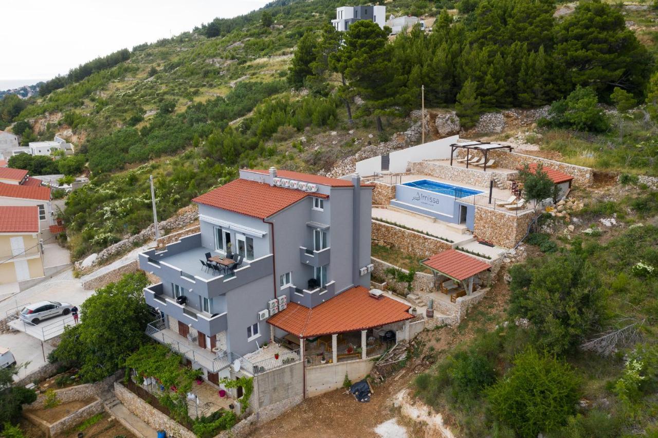 Exclusive Villa Almissa With Swimming Pool And Sea View Lokva Rogoznica Zewnętrze zdjęcie